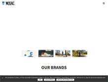Tablet Screenshot of mosaic-sales.com